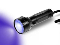 UV Lommelygte m. 51 LED dioder