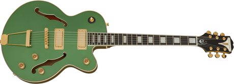 Epiphone Uptown Kat ES El-guitar (Emerald Green Metallic)