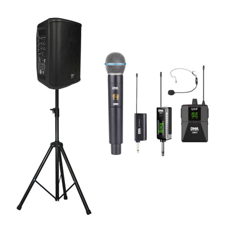 V-TONE ALPHA 8 aktiv højttaler med batteri