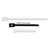 Kabelstrop Velcro Hook & Loop 10 stk. (150mm)