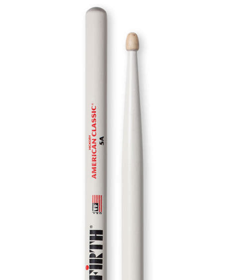 Vic Firth 5A Trommestikker (Hvid)