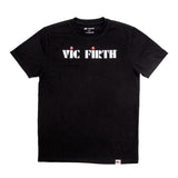 Vic Firth Classic Logo Black Tee - XX-Large