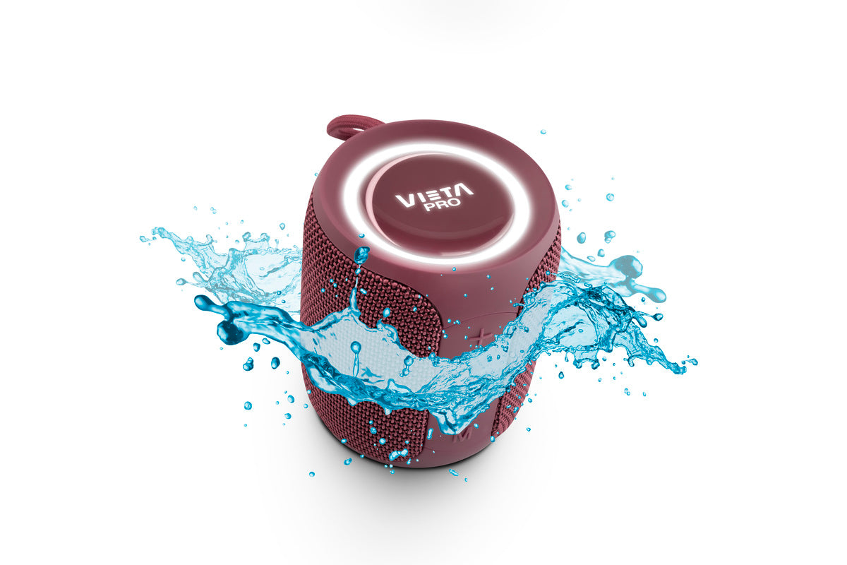 Vieta Pro #GROOVE Bluetooth Højttaler (Rød)