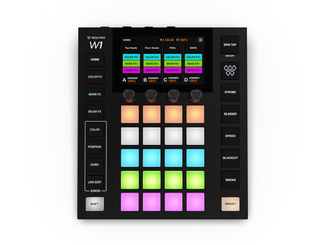 Wolfmix W1-MK3 DMX Lysmixer