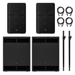 Yamaha DXR12MK3 POWER BUNDLE