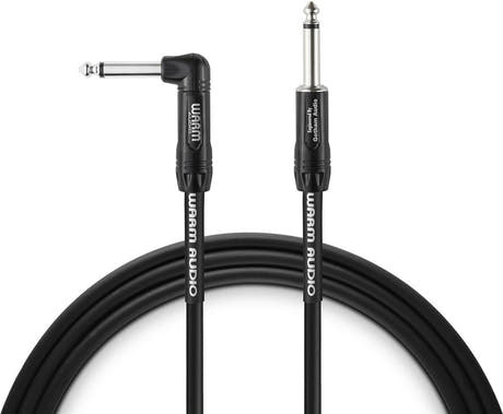 Warm Audio Guitar Cable Pro Series TS-TS Angled 6,1m