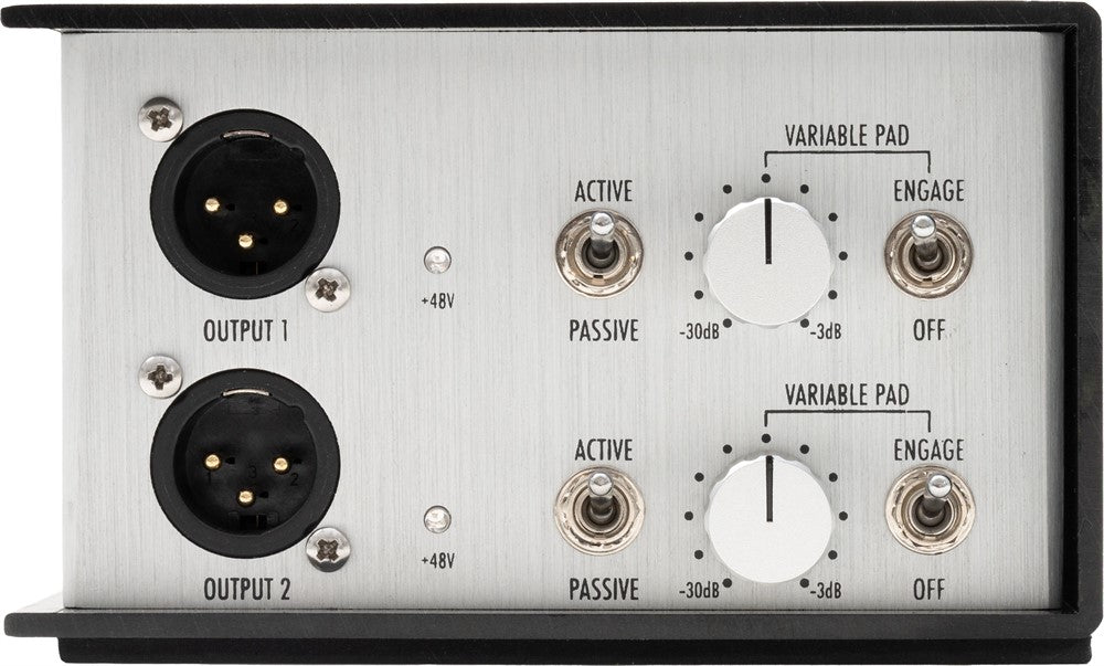 Warm Audio WA-DI-A2 Active Stereo DI Box