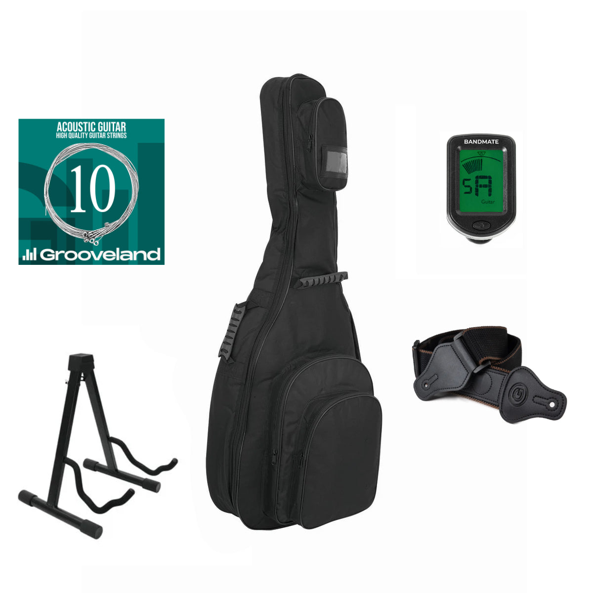 Western Guitartilbehør Startpakke