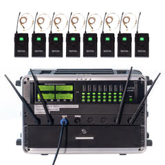 Renton Rack Trådløst System (8 Headset)