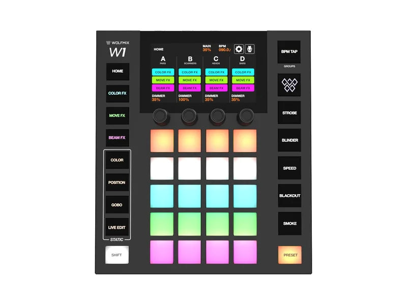 Wolfmix W1-MK2 DMX Lysmixer