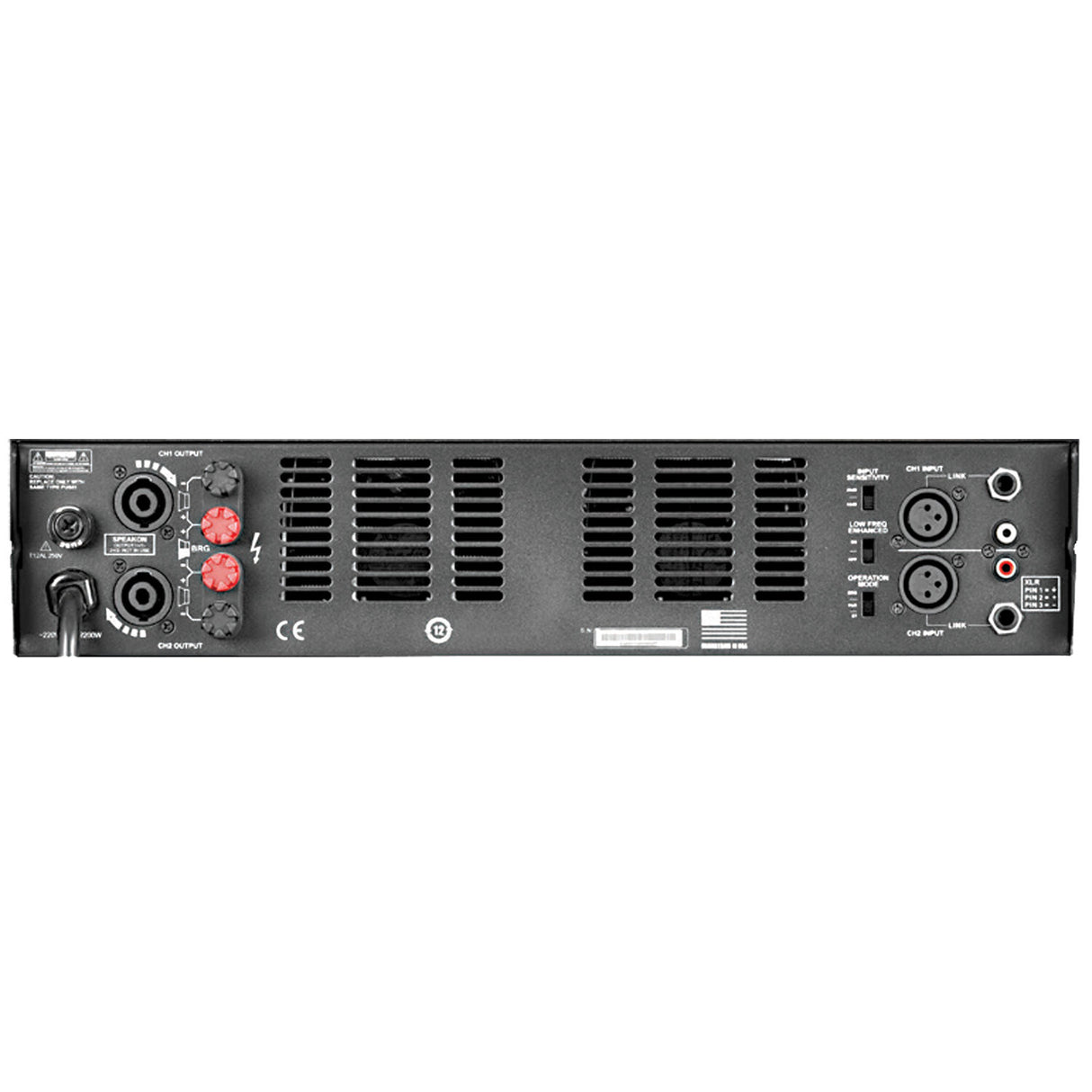 BST XL2000 Effektforstærker