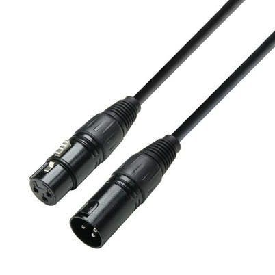 DMX Kabel XLR Han 3 Pol til XLR Hun 3 Pol (30 Meter)