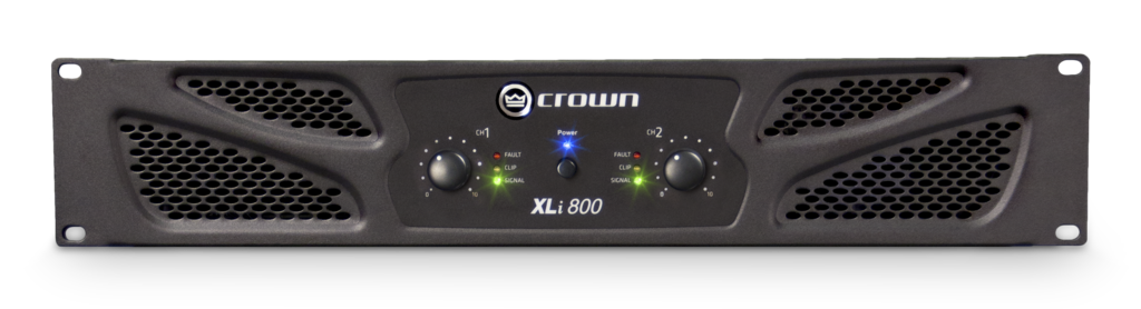 Crown XLi800 Effektforstærker (2x200W, 8 Ohm)