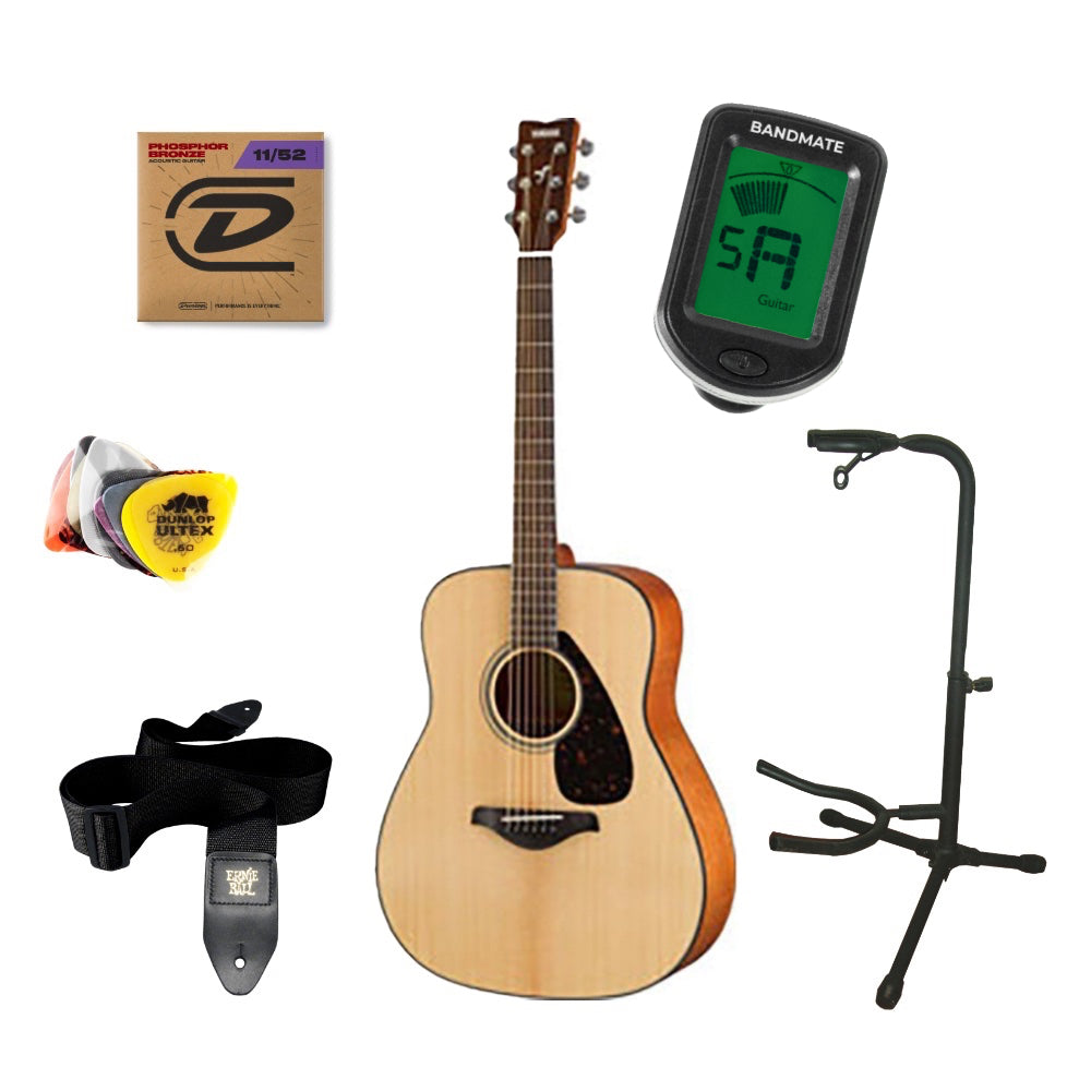Yamaha FG800 Western Guitar Startpakke (Natural)