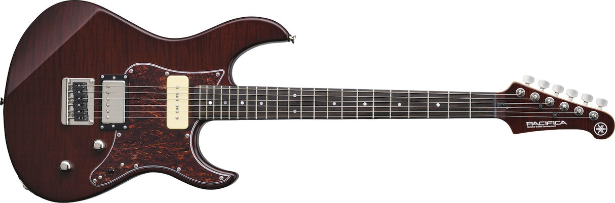 Yamaha Pacifica El-guitar GPA611H Flame Maple El-guitar (Root Beer)
