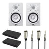Yamaha HS5 Studiemonitor Startpakke (Hvid)