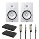 Yamaha HS8 Studiemonitor Startpakke (Hvid)