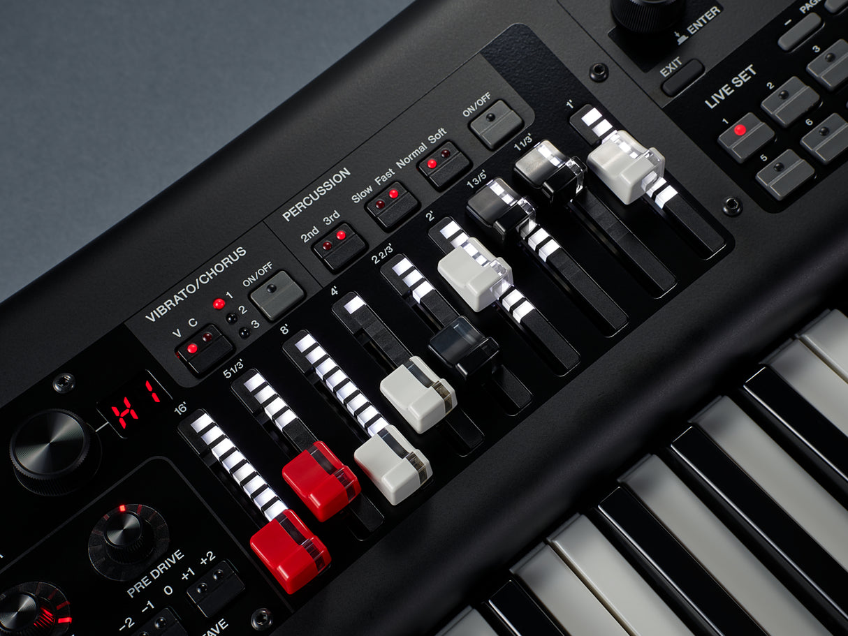 Yamaha YC61 Digital Stage Keyboard (Waterfall)