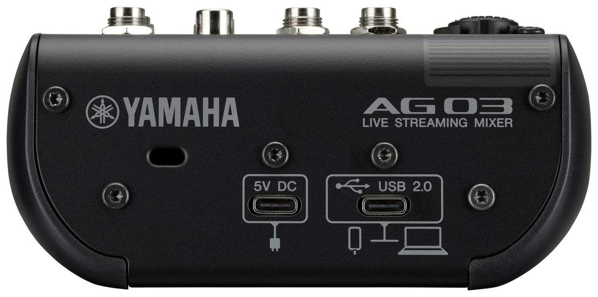 Yamaha AG03 MkII Live Streaming Mixer (Sort)