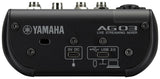 Yamaha AG03 MkII Live Streaming Mixer (Sort)