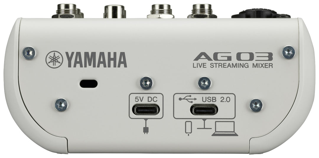 Yamaha AG03 MkII - Live Streaming Bundle (Hvid)