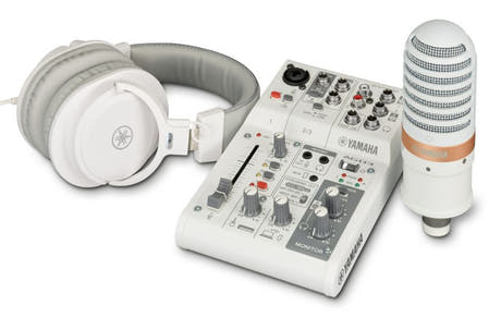 Yamaha AG03 MkII - Live Streaming Bundle (Hvid)