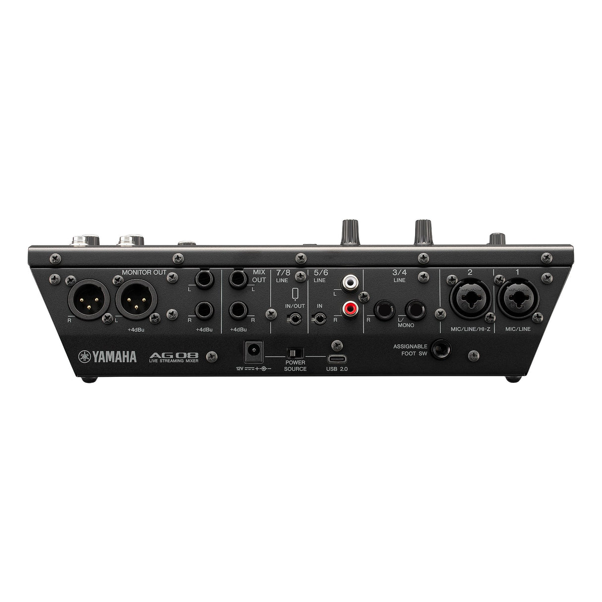 Yamaha AG08 Live Streaming Mixer (Sort)