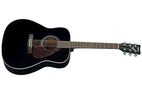 Yamaha F370 Western Guitar (Sort) Bundle