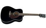 Yamaha F370 Western Guitar (Sort) Bundle