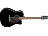 Yamaha FX370C Elektronisk Akustisk Guitar (Sort)