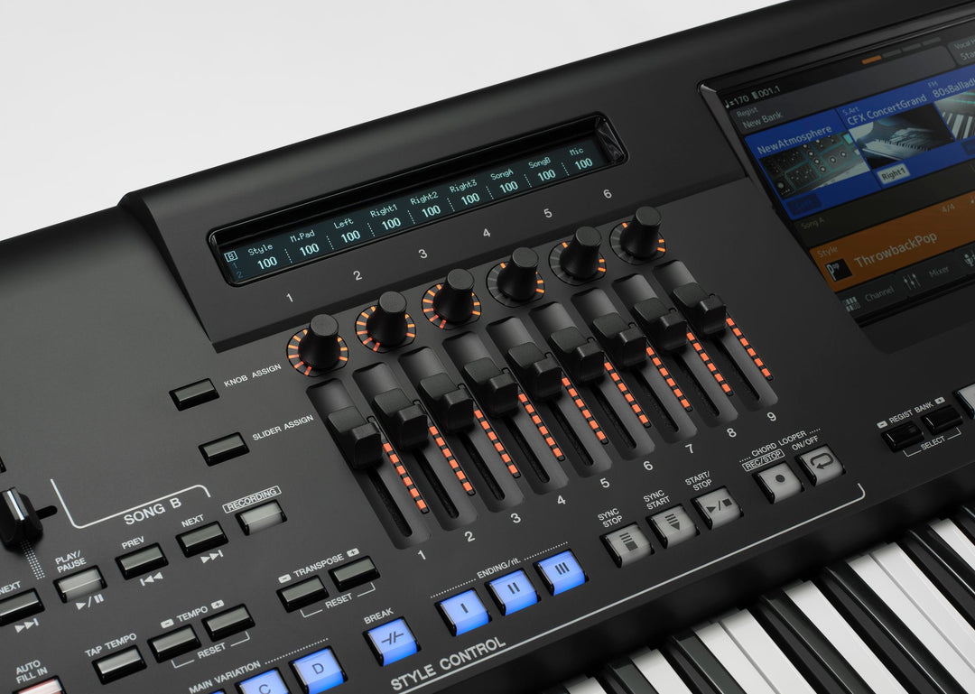 Yamaha Genos 2 keyboard/højttalerpakke