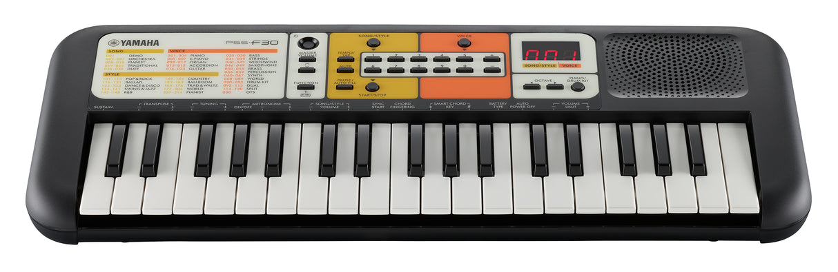 Yamaha PSS-F30 Børne Keyboard (Sort)