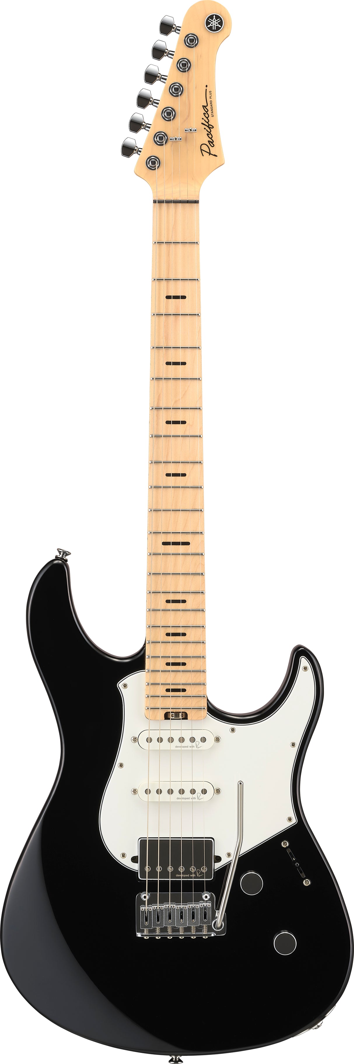 Yamaha Pacifica Standard Plus PACS12M Elguitar (Maple, Sort)