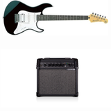 Yamaha Pacifica El-guitar GPA112JBLII (Sort) Bundle