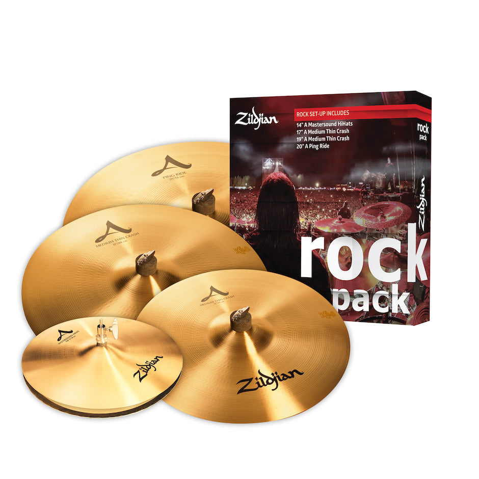 Zildjian A0801R Rock Pack bækkenpakke