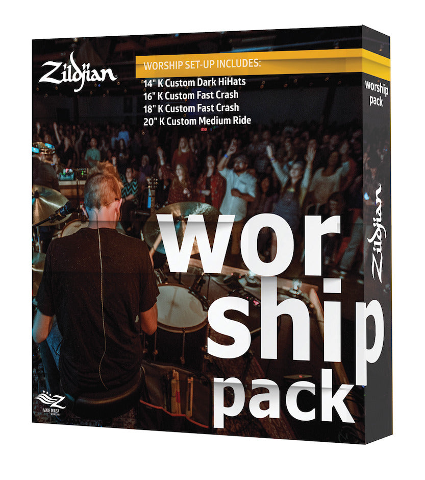 Zildjian K Custom Worship Bækkenpakke