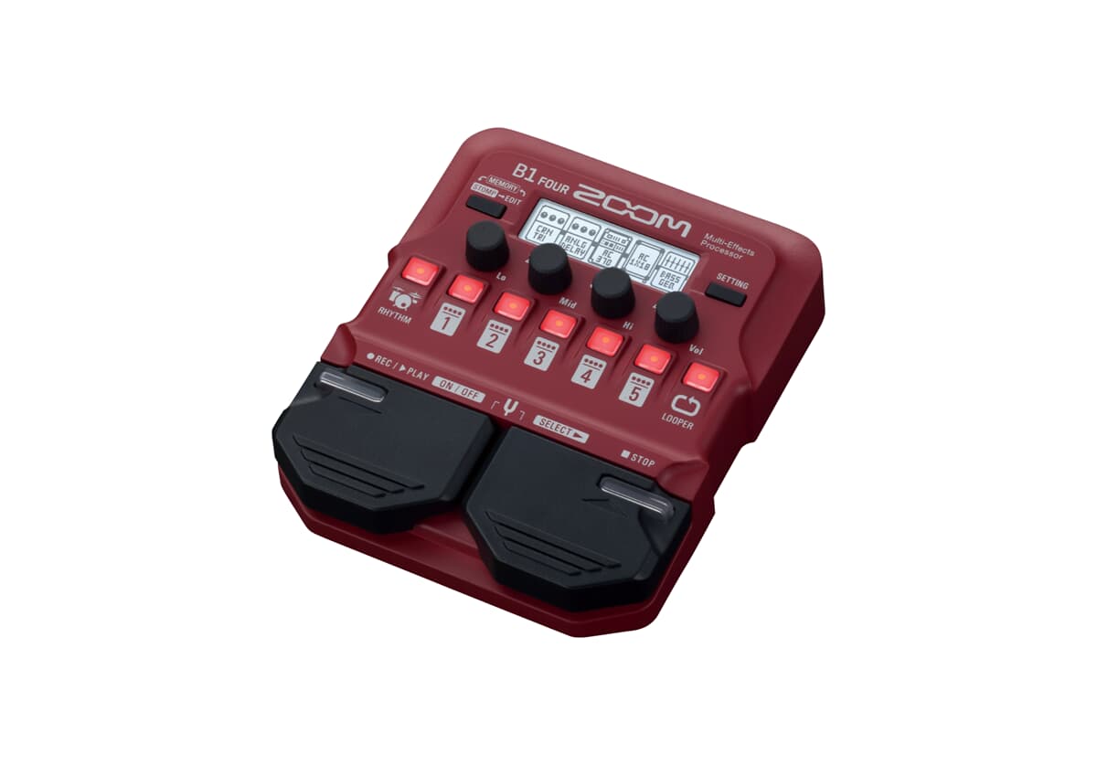 Zoom B1 Four Bas Multieffekt