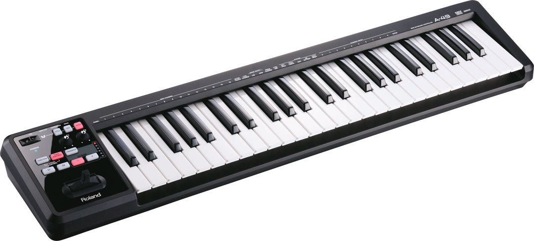 Roland A-49-BK MIDI-Keyboard (Sort)