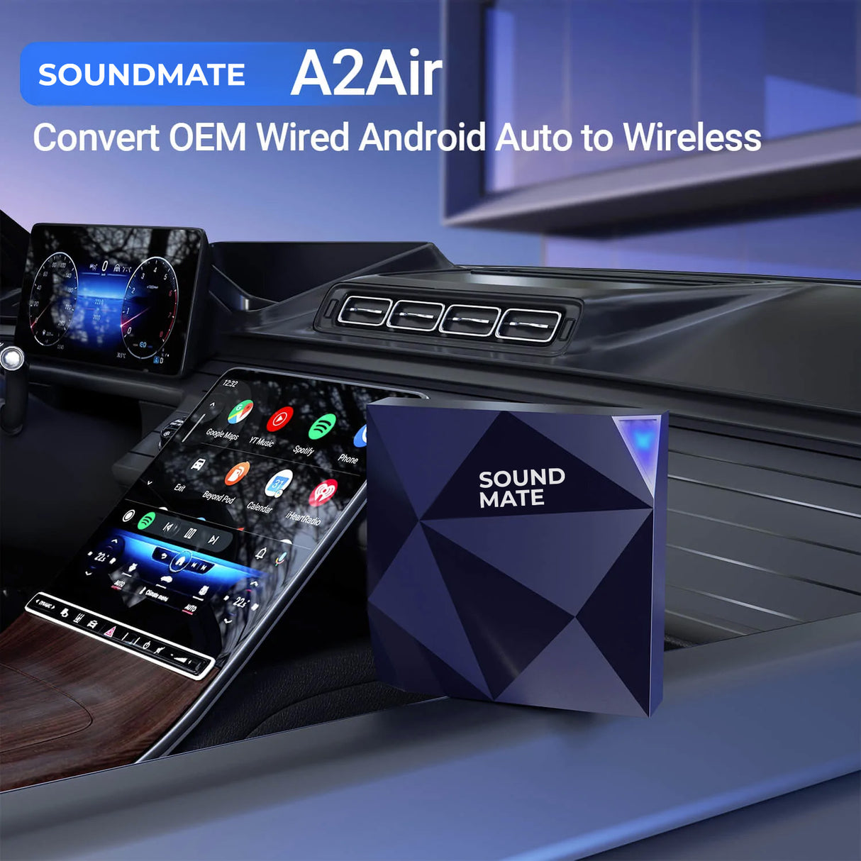 Trådløs Android Auto Adapter