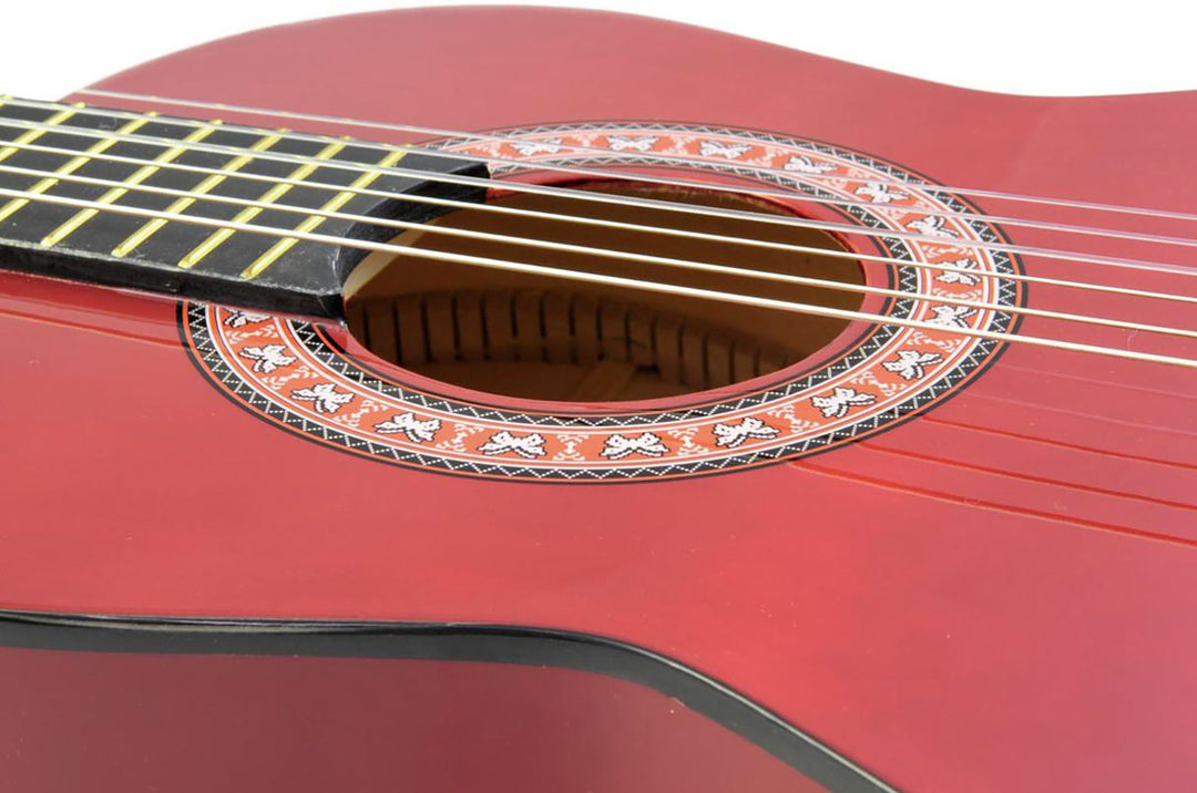 DiMavery AC-303 Klassisk Spansk Guitar 1/2 (Rød)