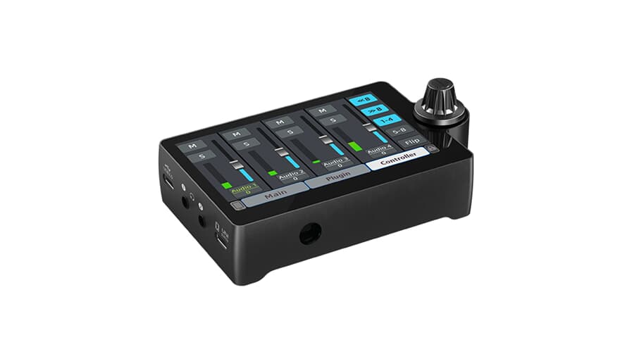 iCon aio2 USB-lydkort og controller, 2 ind og 2 ud
