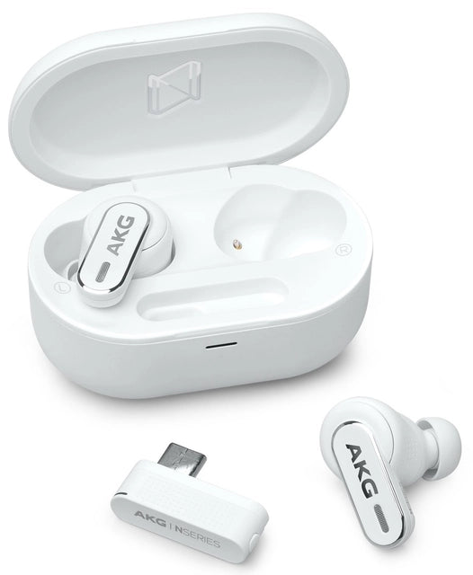 AKG N5 Hybrid ANC True Wireless Earplugs White