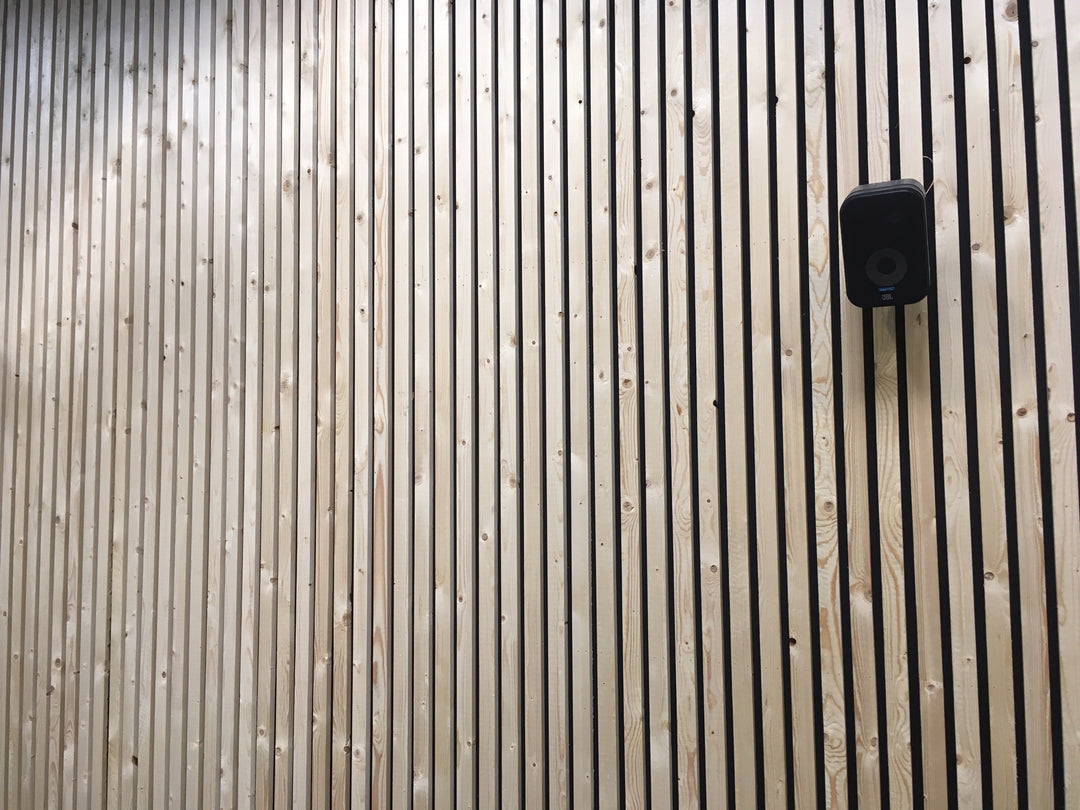 Akustikdug pr. 3 m² (Sort)