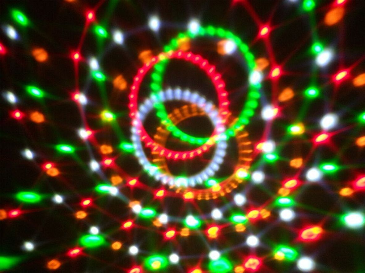 Ibiza Astro-Bat RGBA LED diskolys