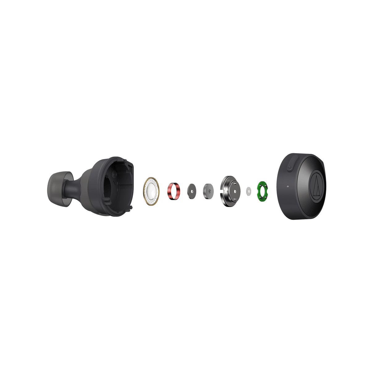 Audio-Technica ATH-CKS5TWBK Trådløse in-ear Høretelefoner (Sort)
