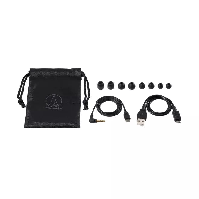 Audio-Technica ATH-ANC100BTBK Trådløse Noise Cancelling In-Ear Høretelefoner (Sort)