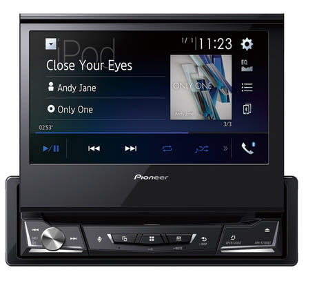 Pioneer NavGate71BT GPS Navigation og Bluetooth