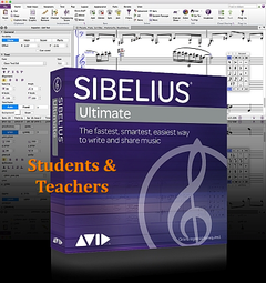 Sibelius Ultim Perpetual EDU Student/Teacher w/ PS