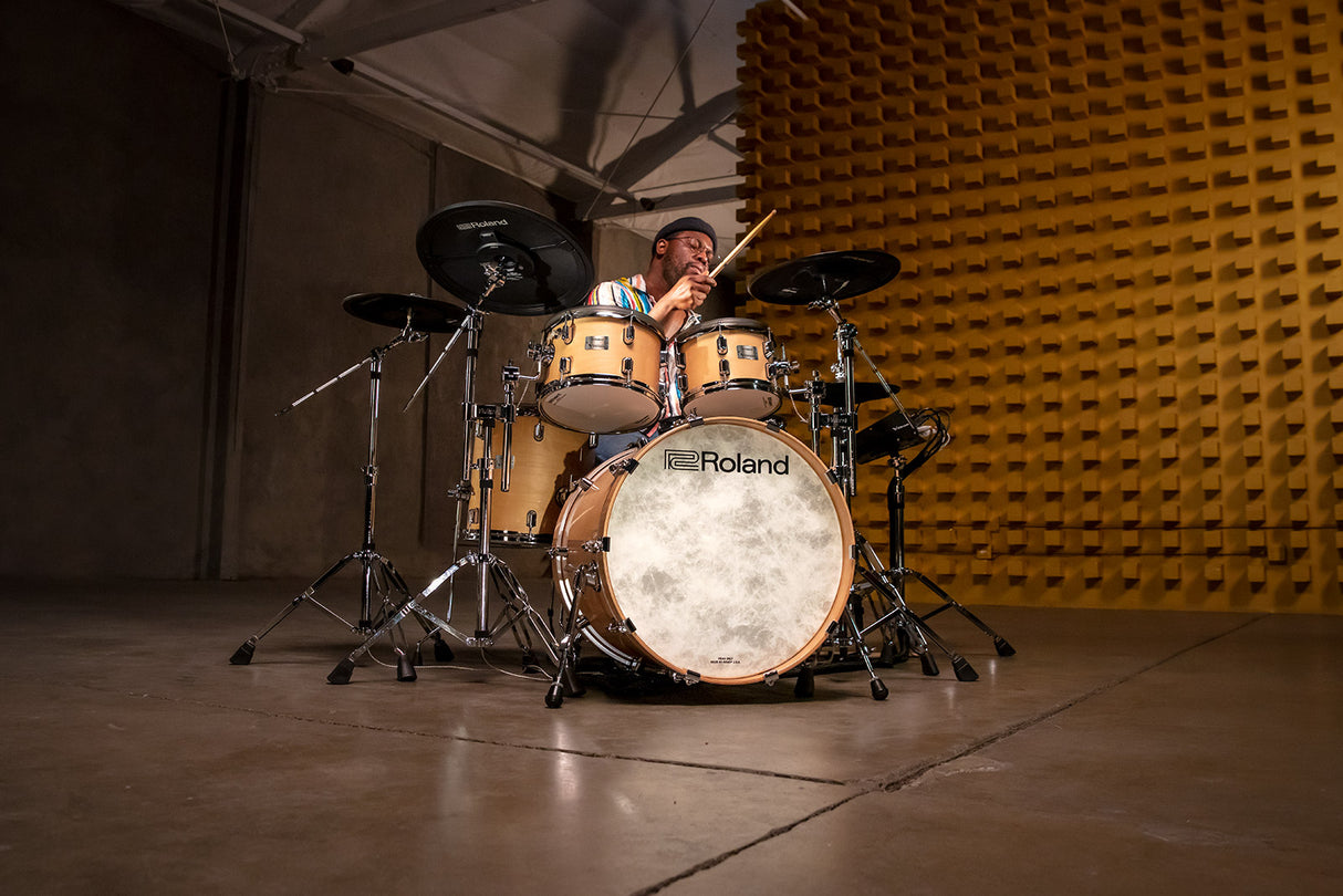 Roland VAD706 El-trommesæt (Gloss Natural)