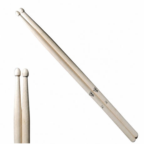V-Tone DS-7A trommestikker i ahorn – natur, letvægt (2 stk.)